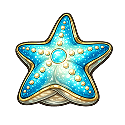 Étoile de mer bleue